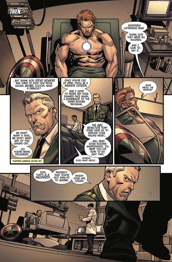 Interior preview page from WOLVERINE: WEAPONS OF ARMAGEDDON #4 LEINIL YU COVER