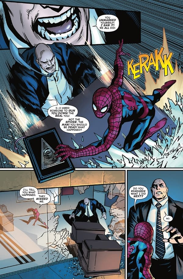 Interior preview page from SPECTACULAR SPIDER-MAN: BRAND NEW DAY #1 PHIL JIMENEZ COVER