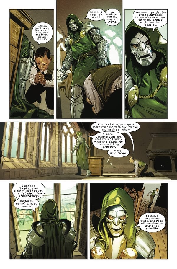 Doomquest #1 Preview: Doctor Doom's Time Travel Rivalry with Reed