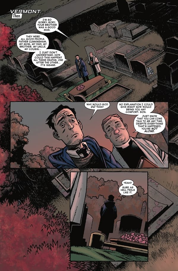 Interior preview page from AMAZING SPIDER-MAN/VENOM: DEATH SPIRAL - BODY COUNT #1 CAFU COVER