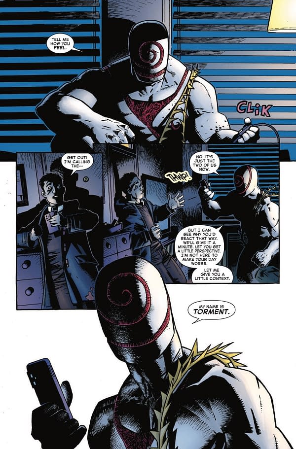 Interior preview page from AMAZING SPIDER-MAN/VENOM: DEATH SPIRAL - BODY COUNT #1 CAFU COVER