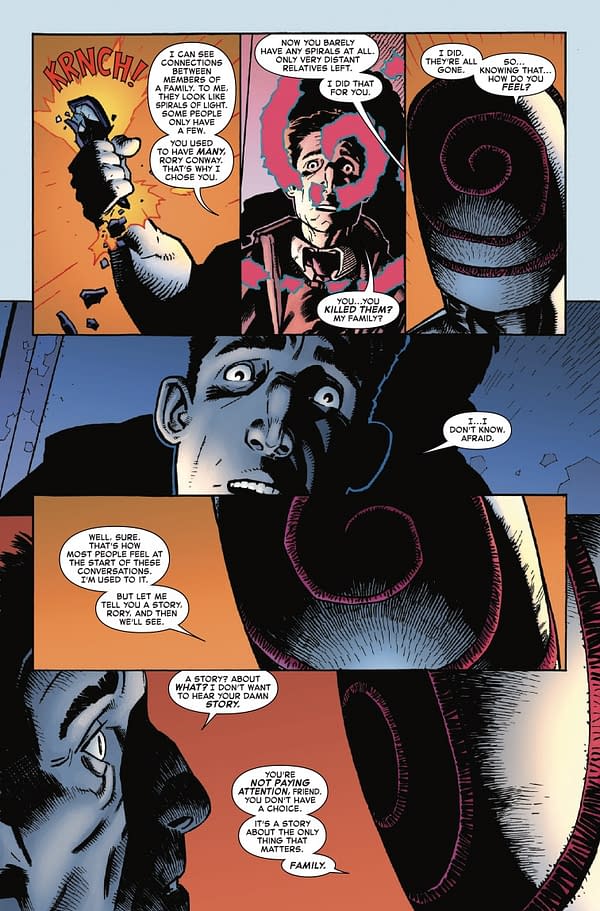 Interior preview page from AMAZING SPIDER-MAN/VENOM: DEATH SPIRAL - BODY COUNT #1 CAFU COVER