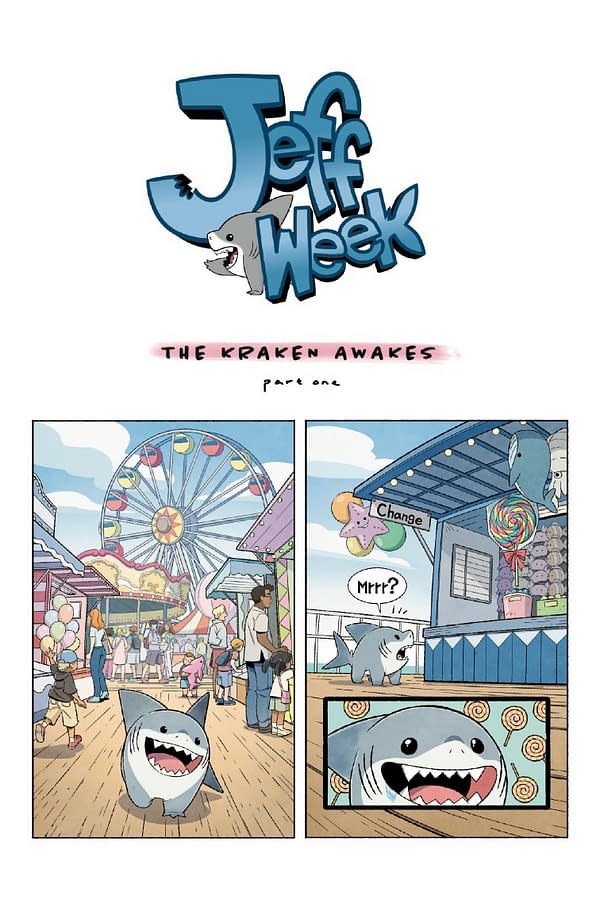 Interior preview page from IT'S JEFF: BRAND NEW WEEK #1 GURIHIRU COVER