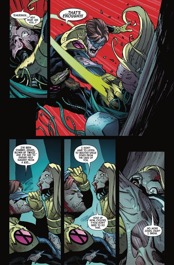 Interior preview page from CYCLOPS #4 FEDERICO VICENTINI COVER