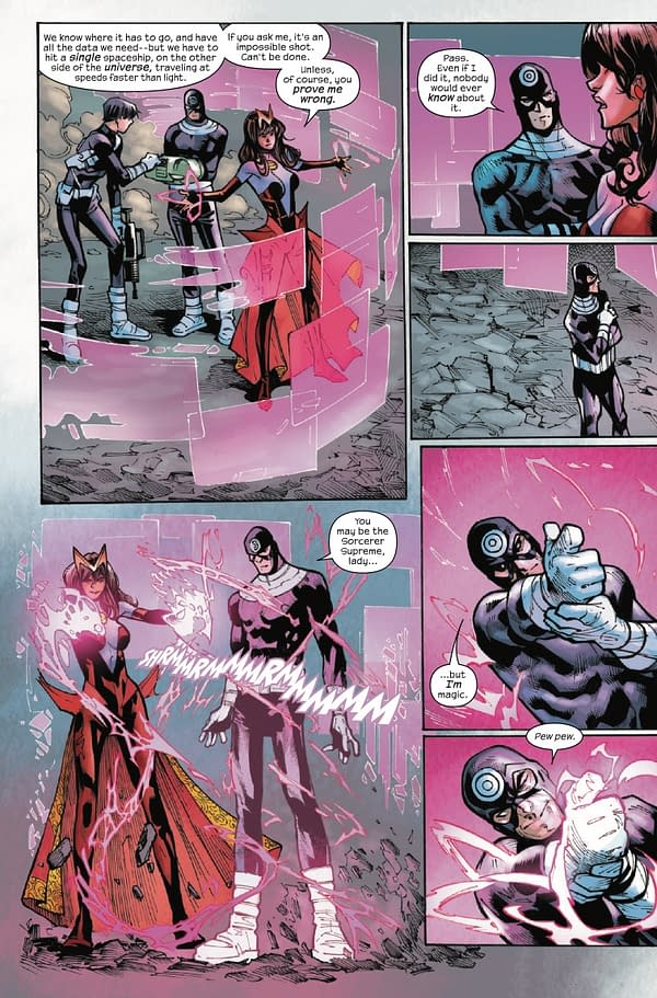 Interior preview page from FANTASTIC FOUR #10 HUMBERTO RAMOS COVER