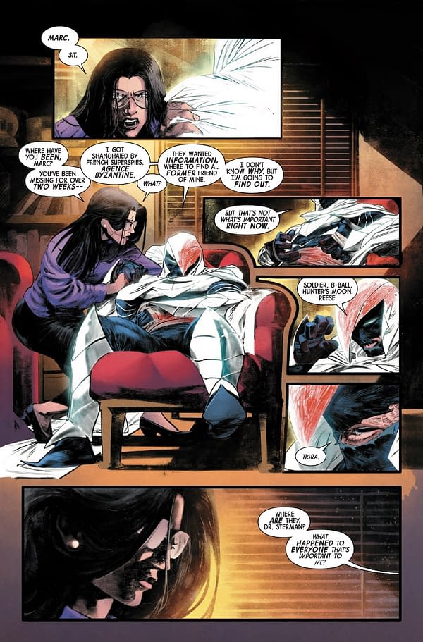 Interior preview page from MARC SPECTOR: MOON KNIGHT #4 PAULO SIQUEIRA COVER