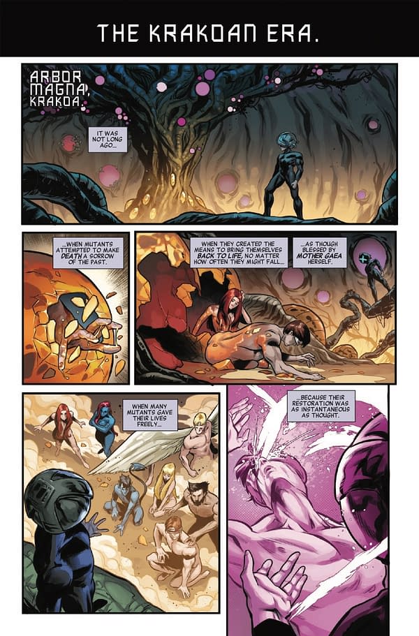 Interior preview page from STORM: EARTH'S MIGHTIEST MUTANT #4 R.B. SILVA COVER