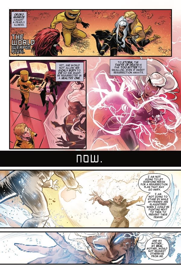 Interior preview page from STORM: EARTH'S MIGHTIEST MUTANT #4 R.B. SILVA COVER