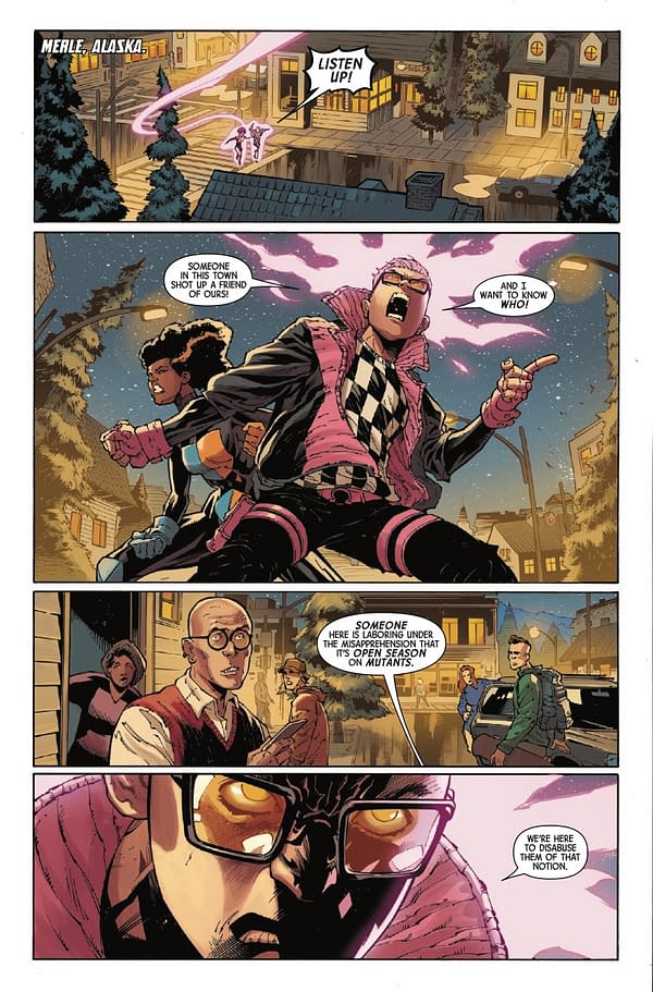 Interior preview page from X-MEN #29 NETHO DIAZ COVER
