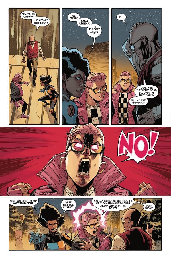 Interior preview page from X-MEN #29 NETHO DIAZ COVER