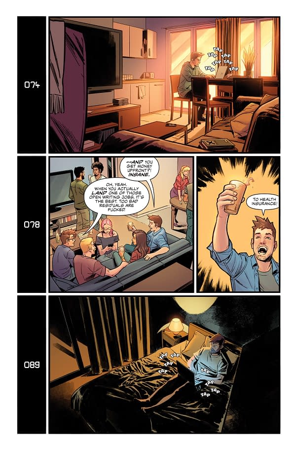 Interior preview page from Radiant Black #43