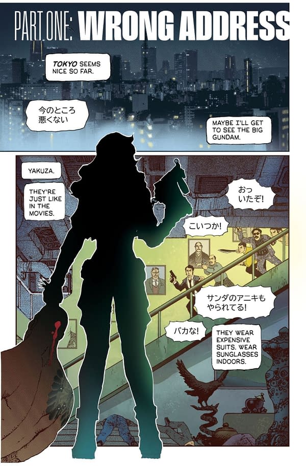 Interior preview page from Gehenna in Tokyo #1