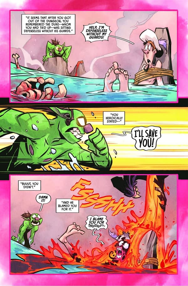 Interior preview page from D'Orc #5