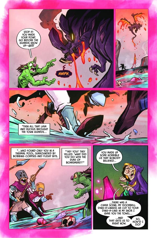 Interior preview page from D'Orc #5
