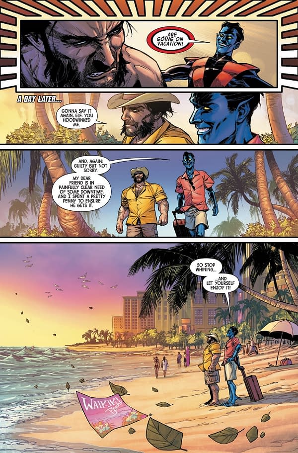 Interior preview page from WOLVERINE #21 DAN PANOSIAN COVER