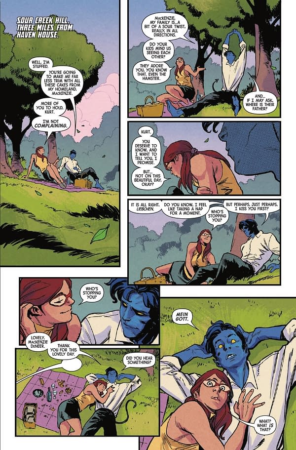 Interior preview page from UNCANNY X-MEN #30 LUCIANO VECCHIO COVER