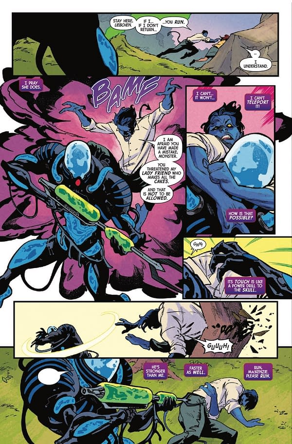 Interior preview page from UNCANNY X-MEN #30 LUCIANO VECCHIO COVER