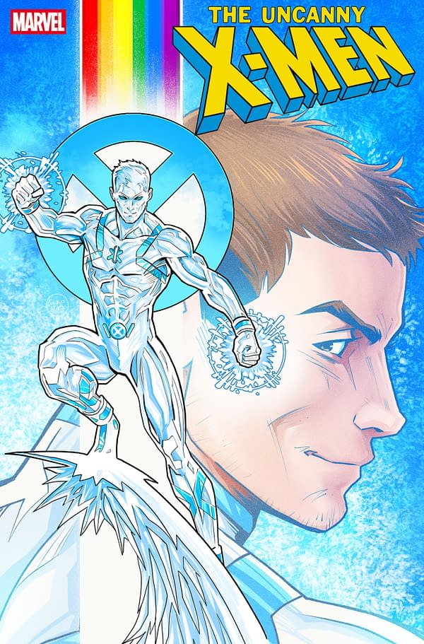 Cover image for UNCANNY X-MEN #30 LUCIANO VECCHIO PRIDE VARIANT