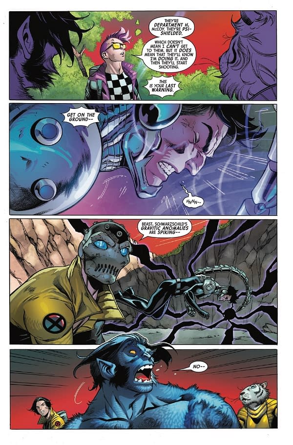 Interior preview page from X-MEN #32 TONY DANIEL COVER