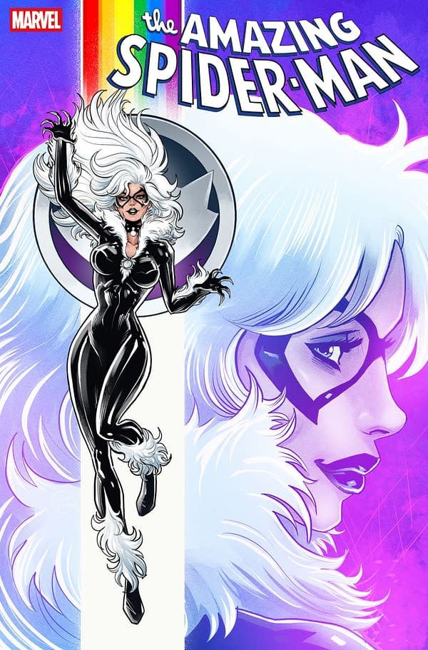 Cover image for AMAZING SPIDER-MAN #31 LUCIANO VECCHIO PRIDE VARIANT