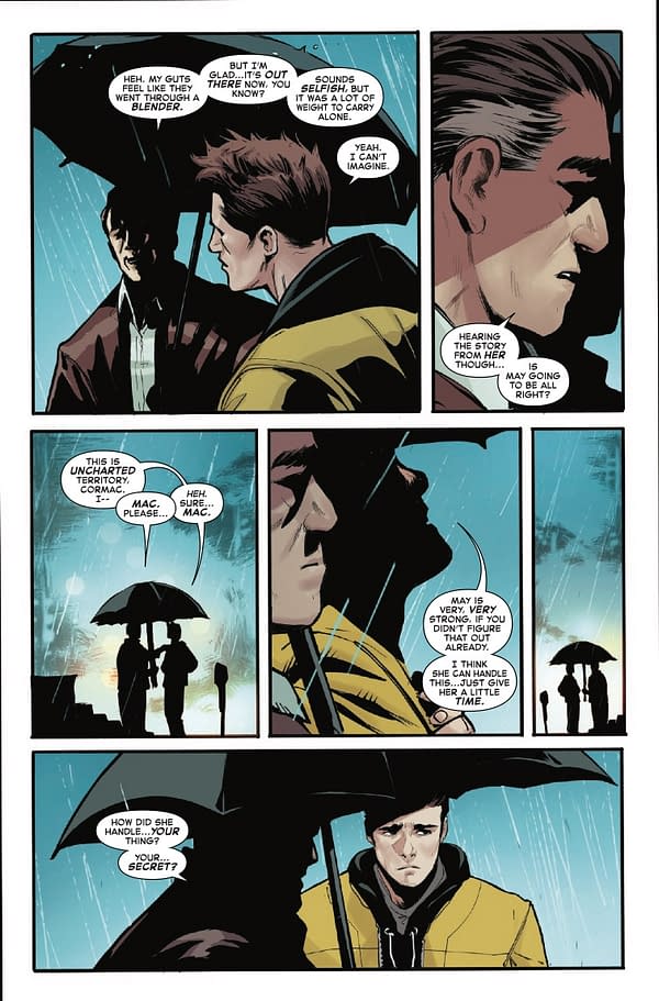 Interior preview page from AMAZING SPIDER-MAN #32 PATRICK GLEASON COVER