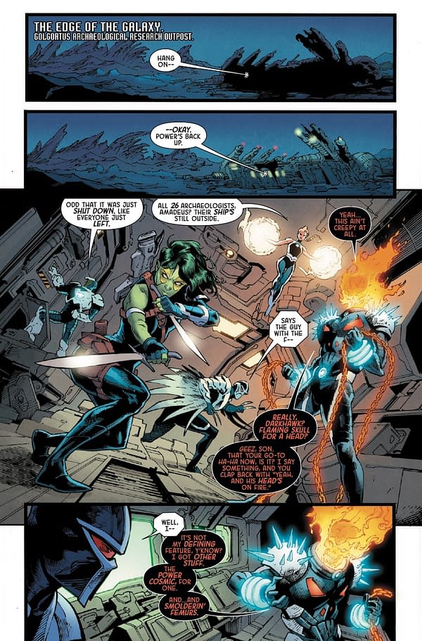 Interior preview page from IMPERIAL GUARDIANS #4 SEAN IZAAKSE COVER