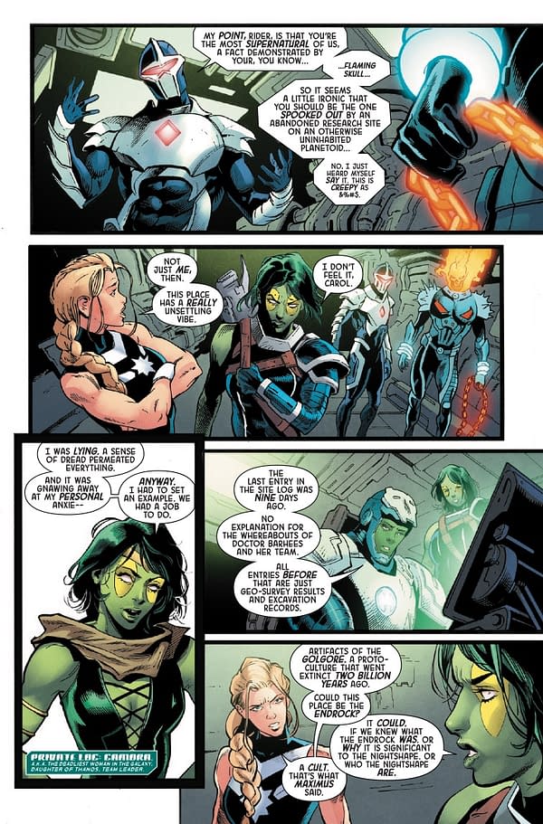 Interior preview page from IMPERIAL GUARDIANS #4 SEAN IZAAKSE COVER