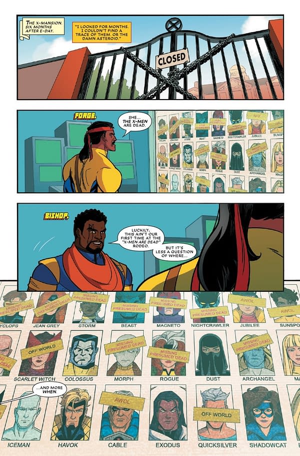 Interior preview page from X-MEN '97: SEASON TWO #1 TODD NAUCK COVER