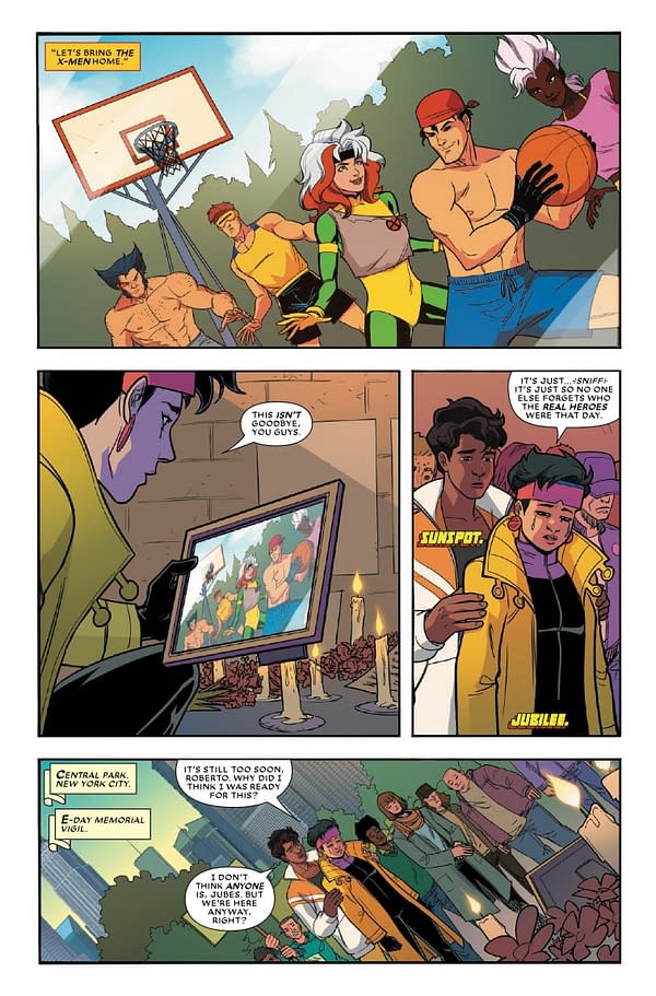 Interior preview page from X-MEN '97: SEASON TWO #1 TODD NAUCK COVER