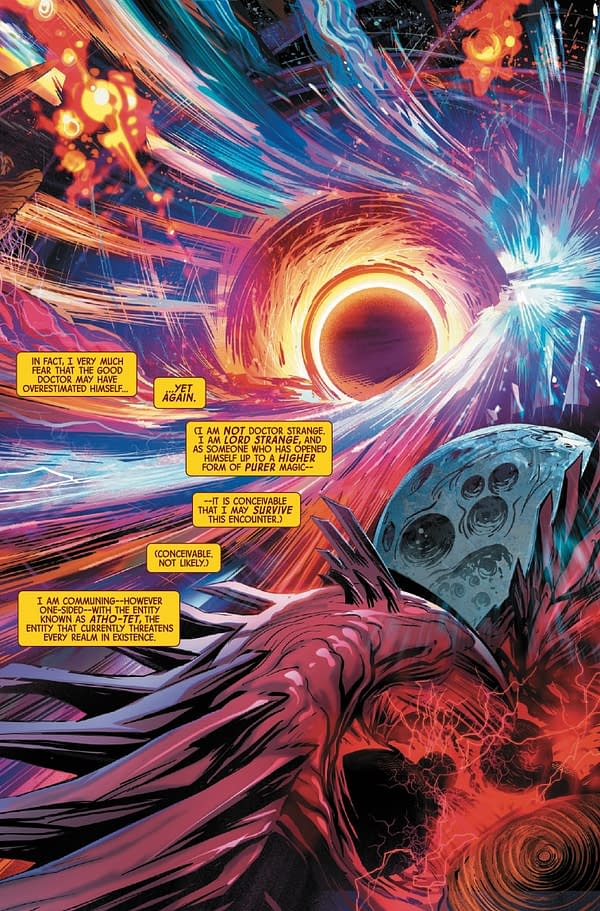 Doctor Strange #8 Preview: Strange Gets Higher Than Ever