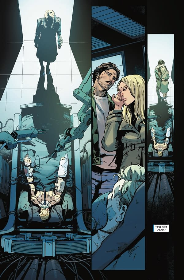 Interior preview page from CAPTAIN AMERICA #12 VALERIO SCHITI COVER