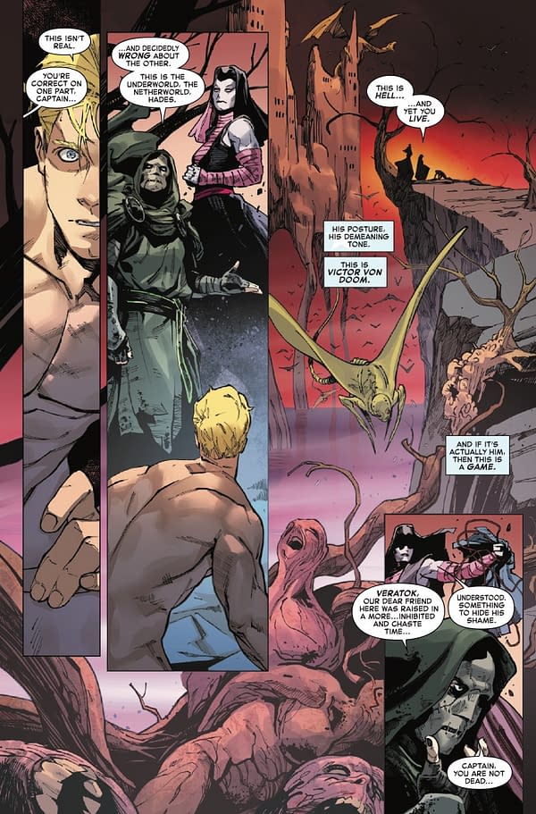 Interior preview page from CAPTAIN AMERICA #12 VALERIO SCHITI COVER