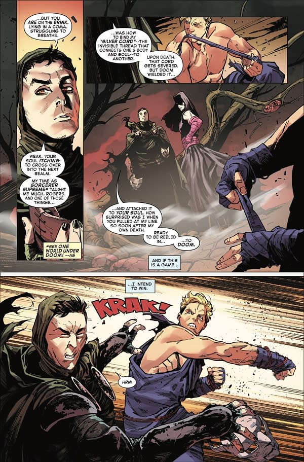 Interior preview page from CAPTAIN AMERICA #12 VALERIO SCHITI COVER