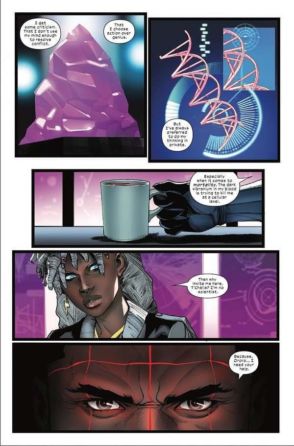 Interior preview page from ULTIMATE UNIVERSE: FINALE #1 PHIL NOTO COVER