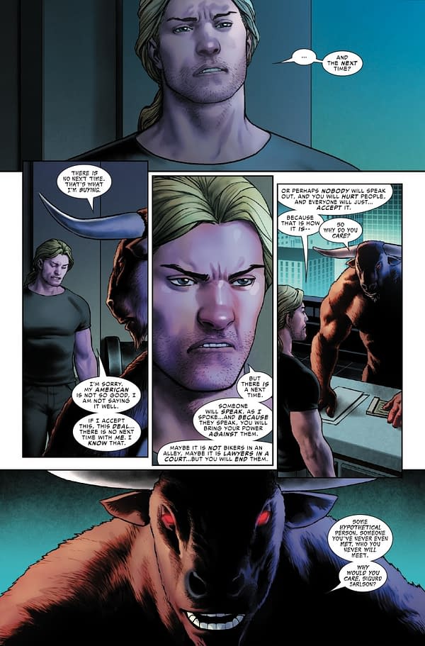 Interior preview page from THE MORTAL THOR #11 ALEX ROSS COVER