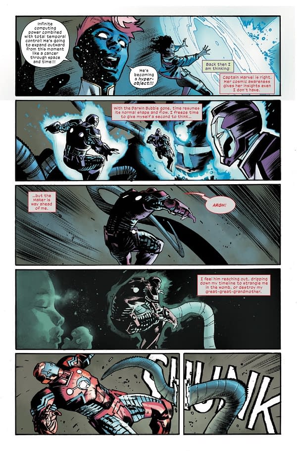 Interior preview page from ULTIMATE ENDGAME #5 MARK BROOKS COVER