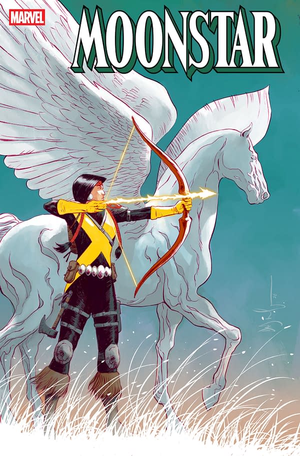 Cover image for MOONSTAR #4 DAVID WACHTER VARIANT