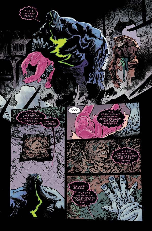 Interior preview page from THE INFERNAL HULK #8 NIC KLEIN COVER