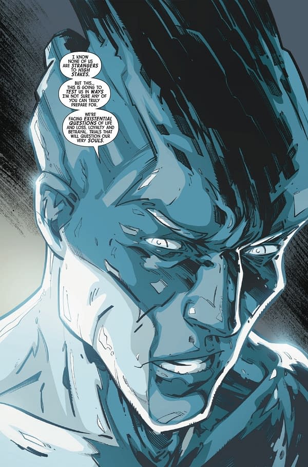Interior preview page from X-MEN UNITED #4 STEFANO CASELLI COVER