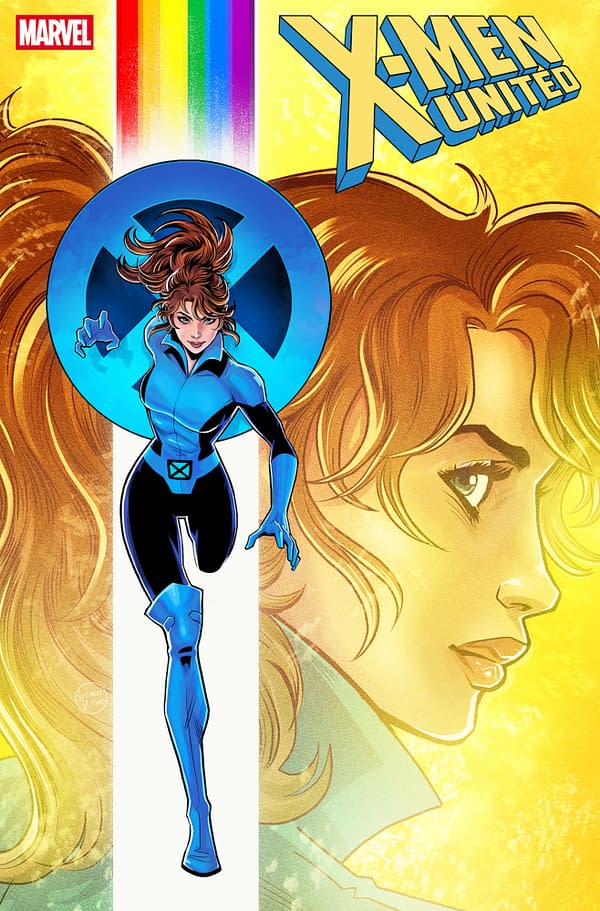 Cover image for X-MEN UNITED #4 LUCIANO VECCHIO PRIDE VARIANT