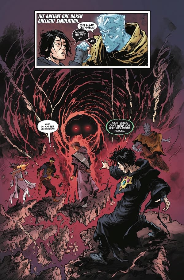 Interior preview page from X-MEN UNITED #5 STEFANO CASELLI COVER