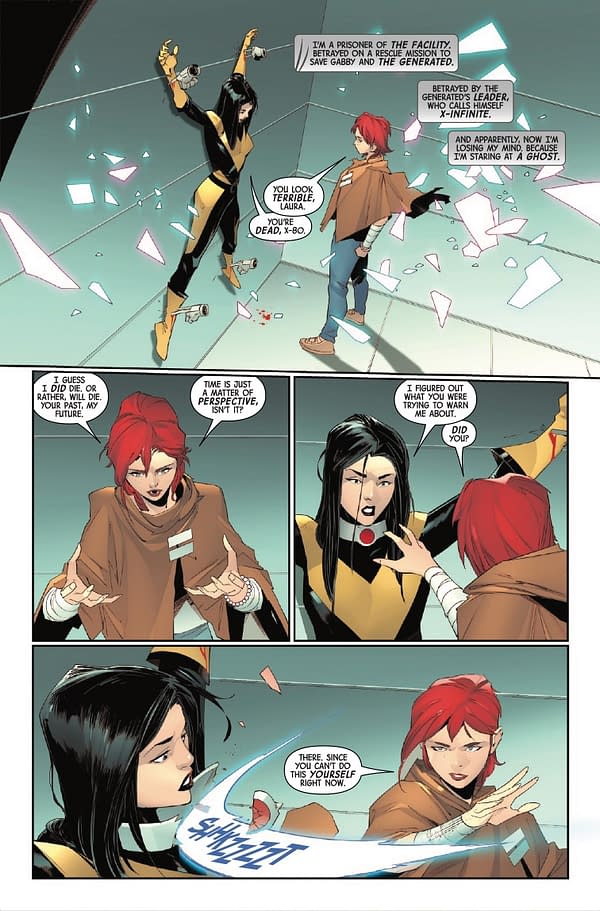 Interior preview page from GENERATION X-23 #5 PARTHA PRATIM COVER