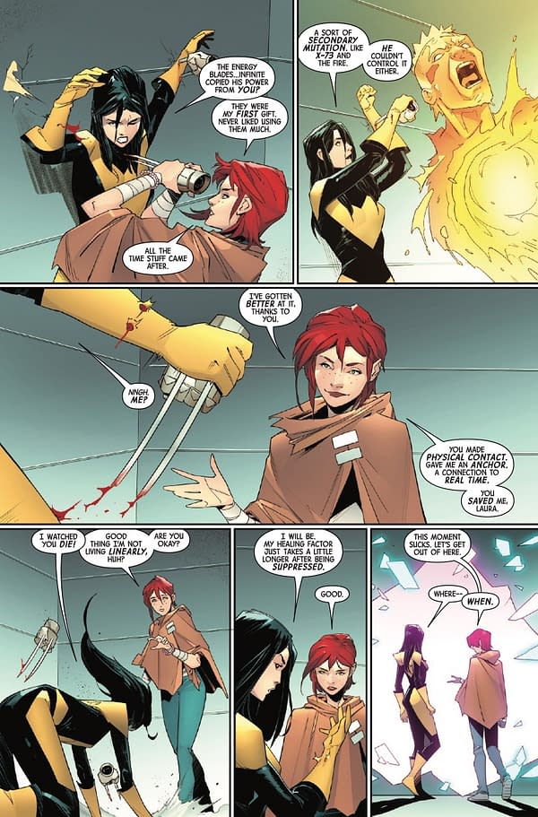 Interior preview page from GENERATION X-23 #5 PARTHA PRATIM COVER