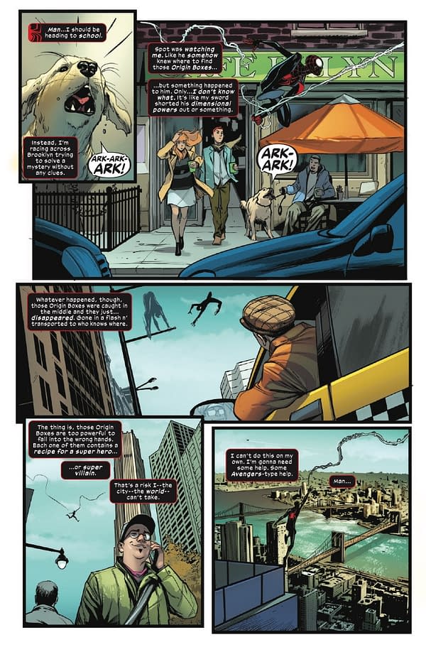 Interior preview page from ULTIMATE IMPACT: REBORN #2 LEINIL YU COVER
