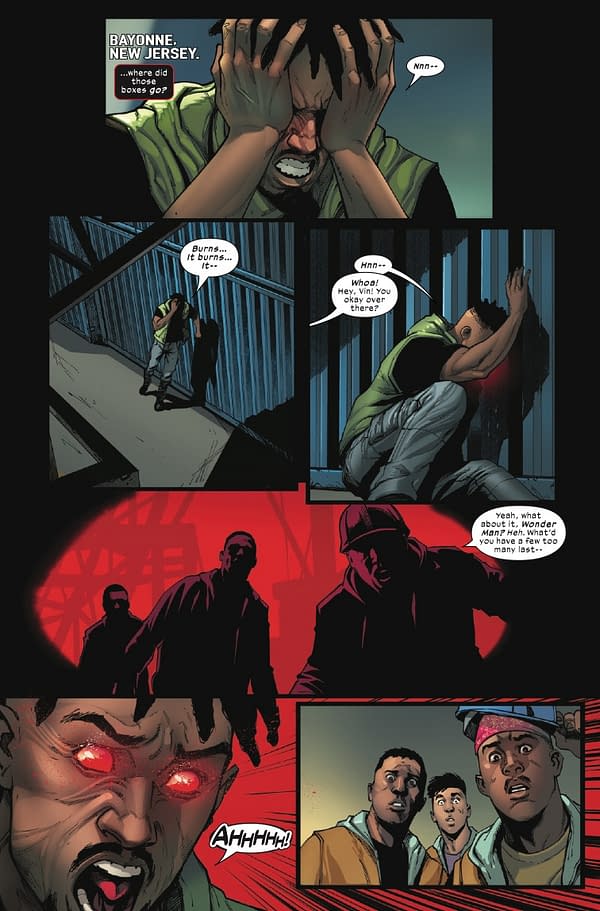 Interior preview page from ULTIMATE IMPACT: REBORN #2 LEINIL YU COVER
