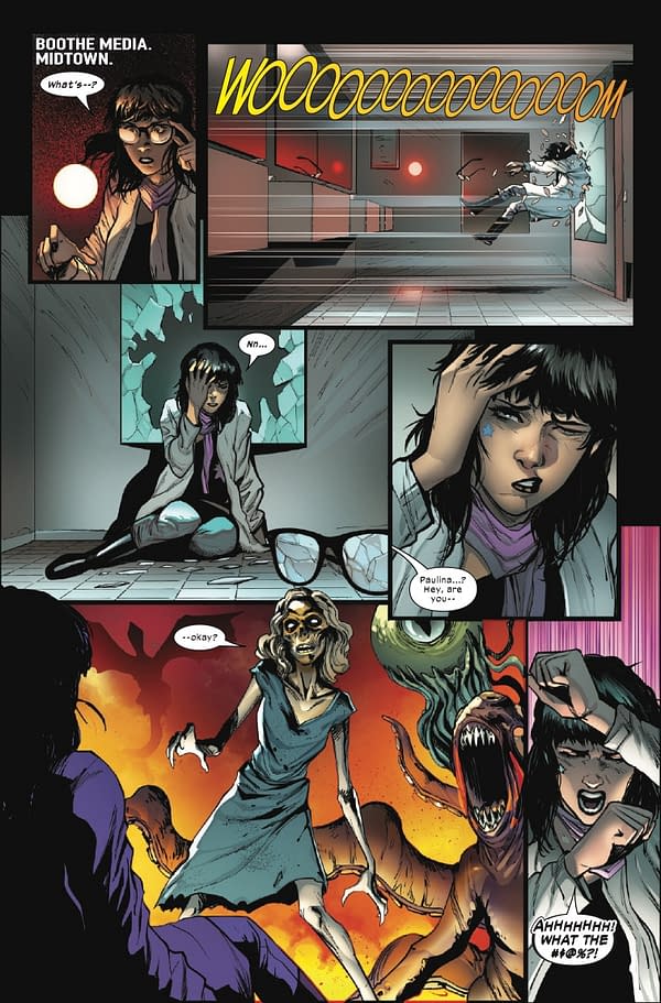 Interior preview page from ULTIMATE IMPACT: REBORN #2 LEINIL YU COVER