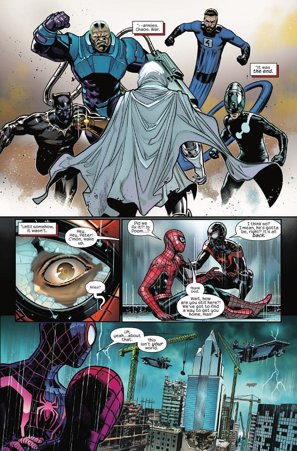 Interior preview page from WHAT IF…? SECRET WARS #1 LUCAS WERNECK COVER