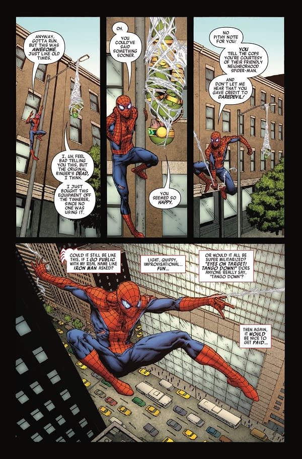 Interior preview page from CIVIL WAR: UNMASKED #2 GEOFF SHAW COVER