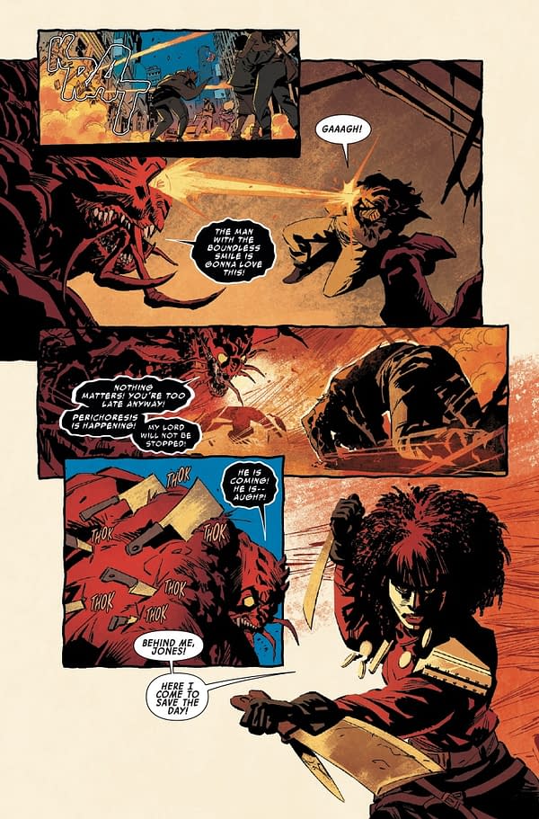 Interior preview page from ALIAS: RED BAND #4 DAVID MACK COVER