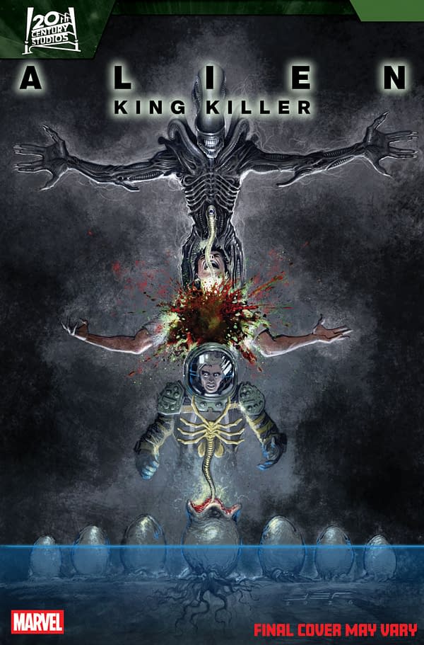 Cover image for ALIEN: KING KILLER #3 JUAN FERREYRA VARIANT